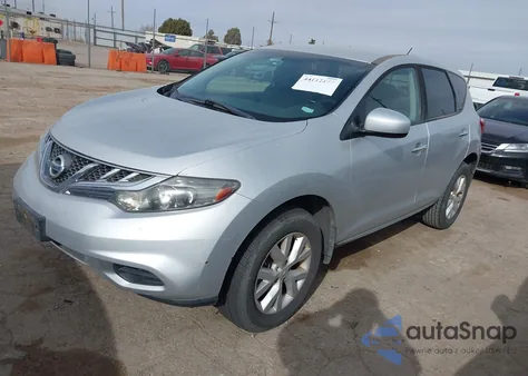 2011 Nissan Murano S from USA, damaged, VIN JN8AZ1MUXBW059154